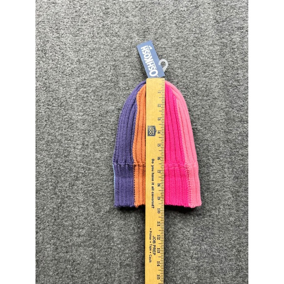 OshKosh Beanie Toddler 2T/4T Multi-Color Ribbed Fleece Lined Winter Hat - Picture 4 of 10